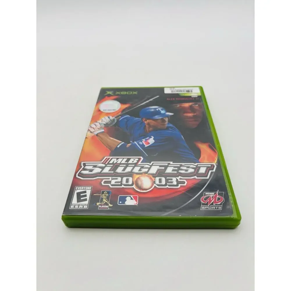 MLB SlugFest 2003 (Original Xbox) CIB Complete Tested Works Very Good Condition